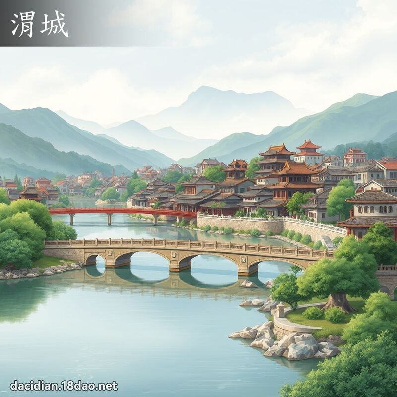 渭城 - 国语大辞典配图