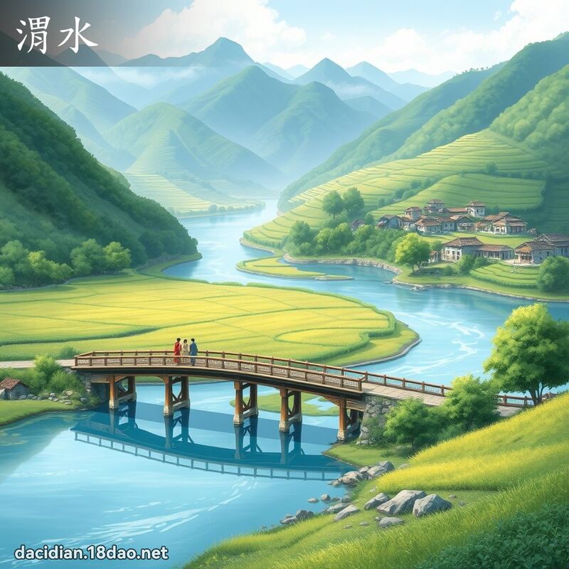 渭水 - 國語大辭典配圖