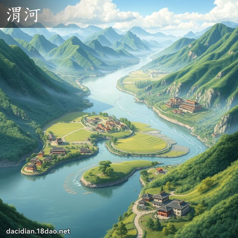 渭河 - 國語大辭典配圖