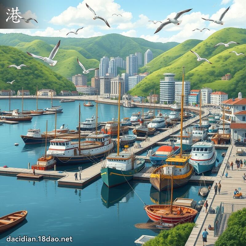 港 - 国语大辞典配图