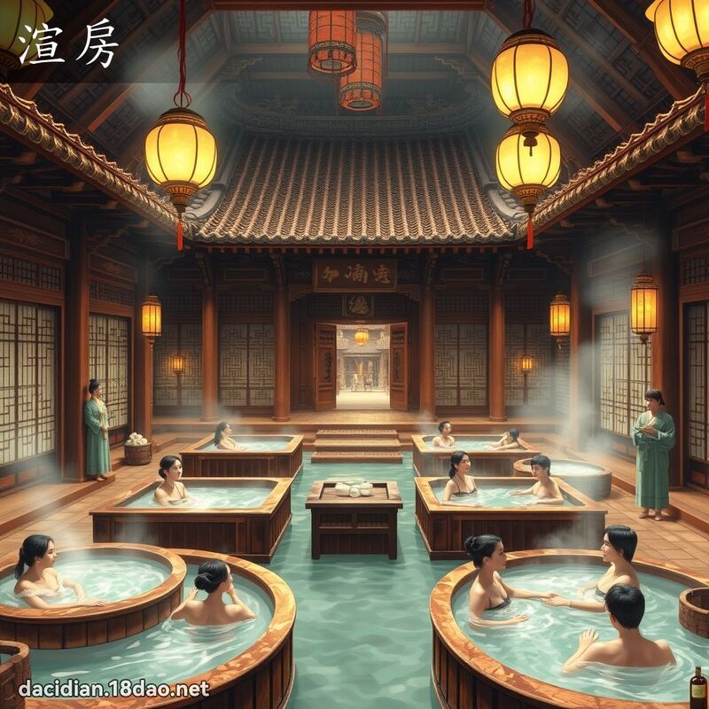 渲房 - 国语大辞典配图