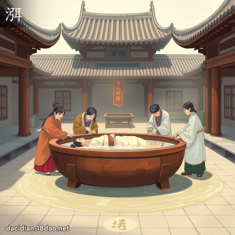 渳 - 國語大辭典配圖