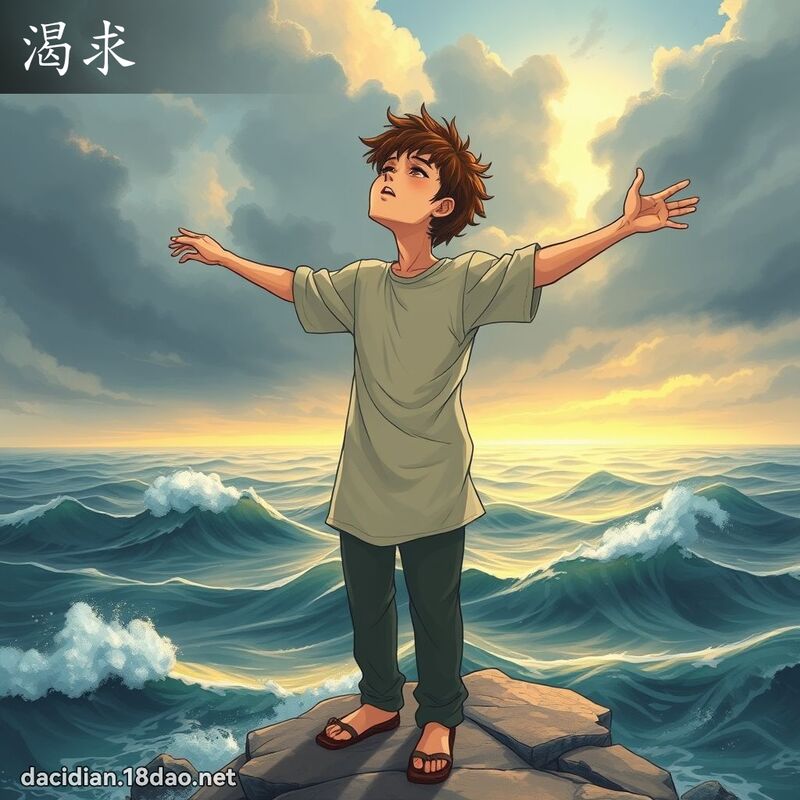 渴求 - 國語大辭典配圖