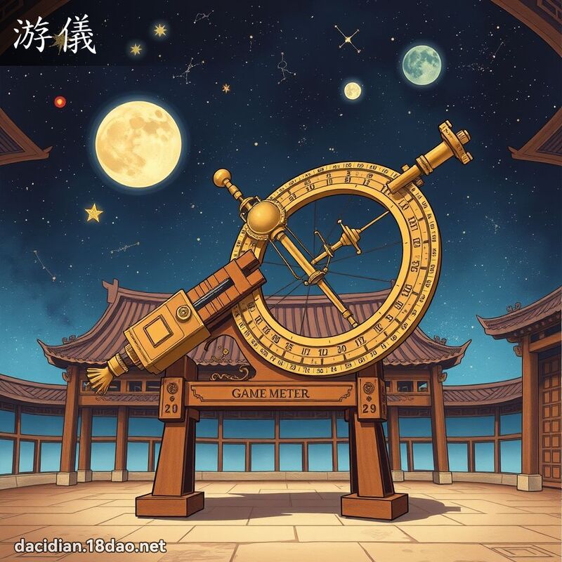 游仪 - 国语大辞典配图