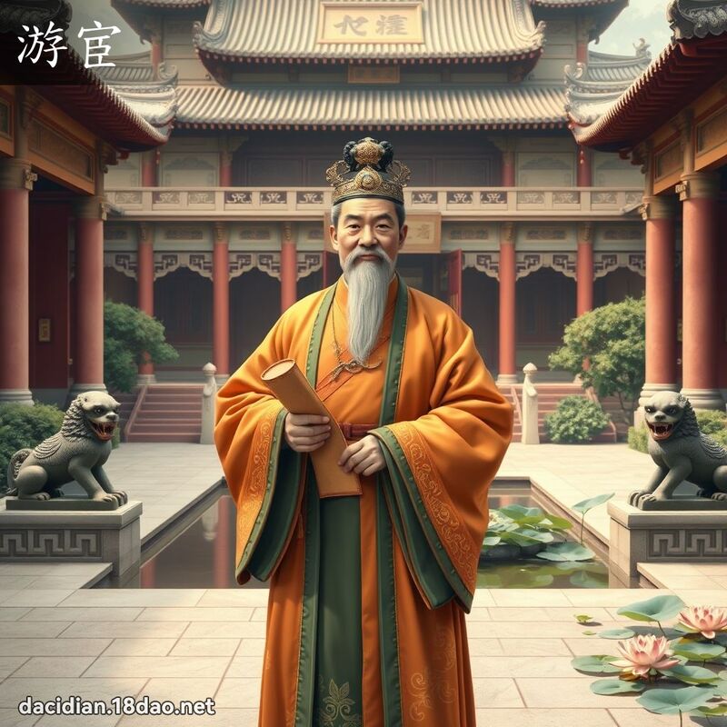 游宦 - 國語大辭典配圖