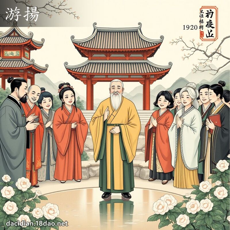 游揚 - 國語大辭典配圖