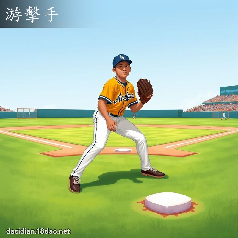 游擊手 - 國語大辭典配圖