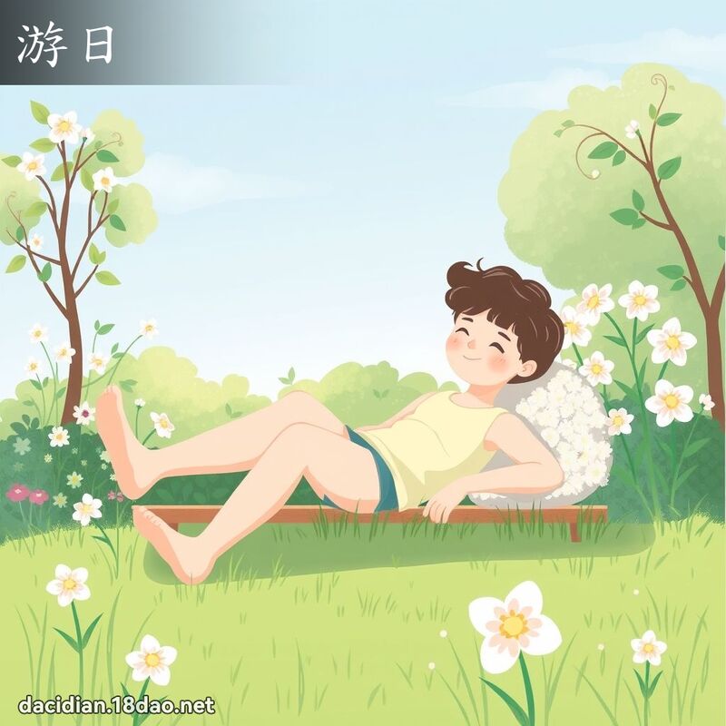 游日 - 国语大辞典配图