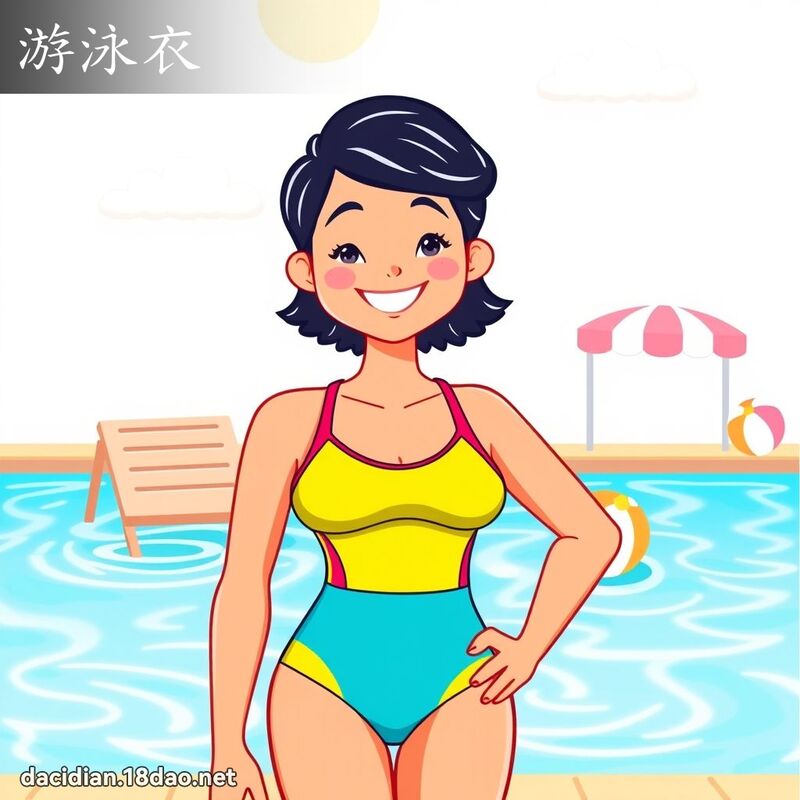 游泳衣 - 國語大辭典配圖