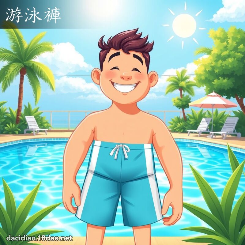 游泳褲 - 國語大辭典配圖