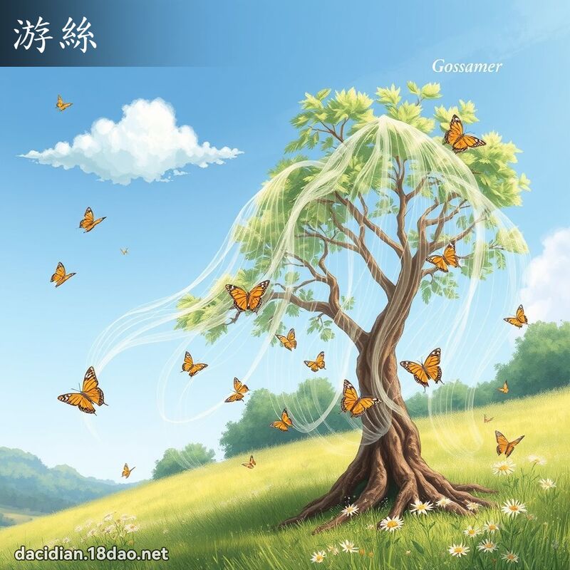 游絲 - 國語大辭典配圖