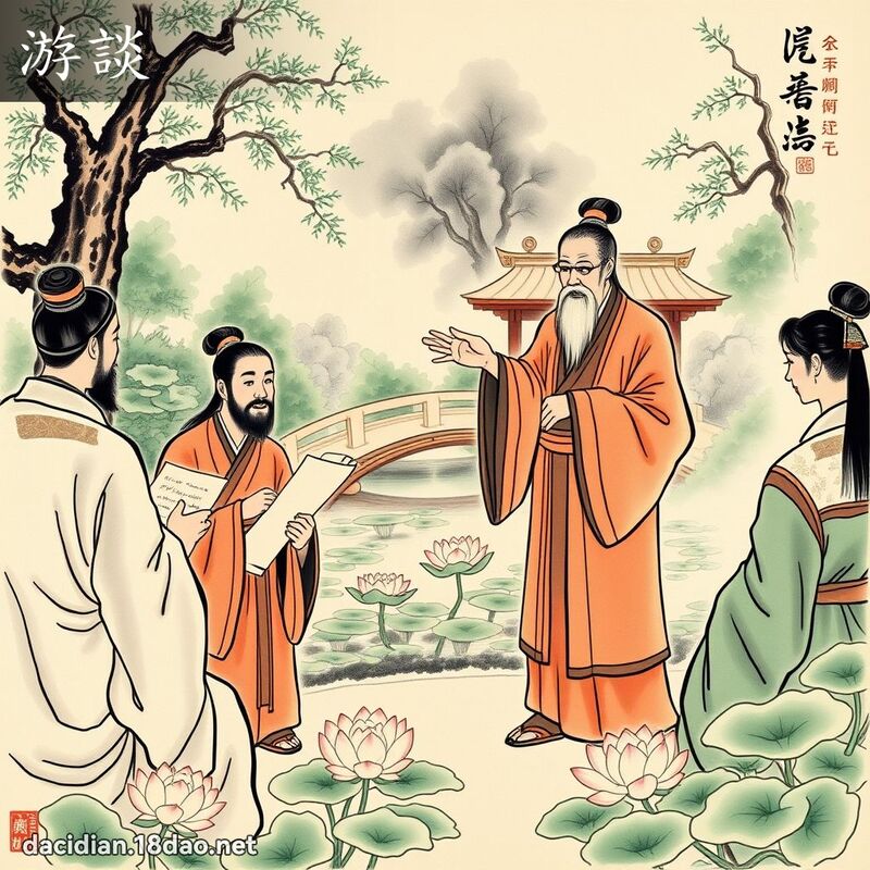 游談 - 國語大辭典配圖