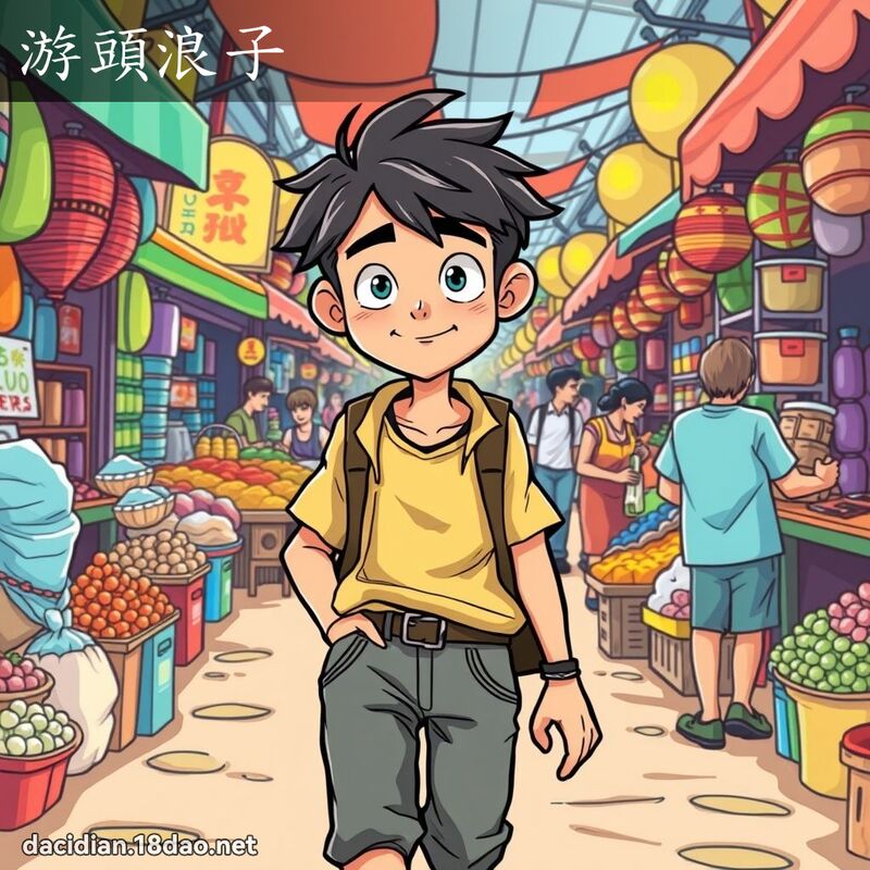 游頭浪子 - 國語大辭典配圖