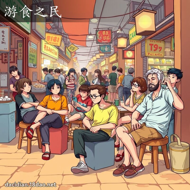 游食之民 - 國語大辭典配圖
