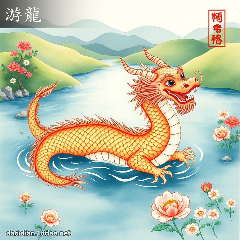 游龍 - 國語大辭典配圖