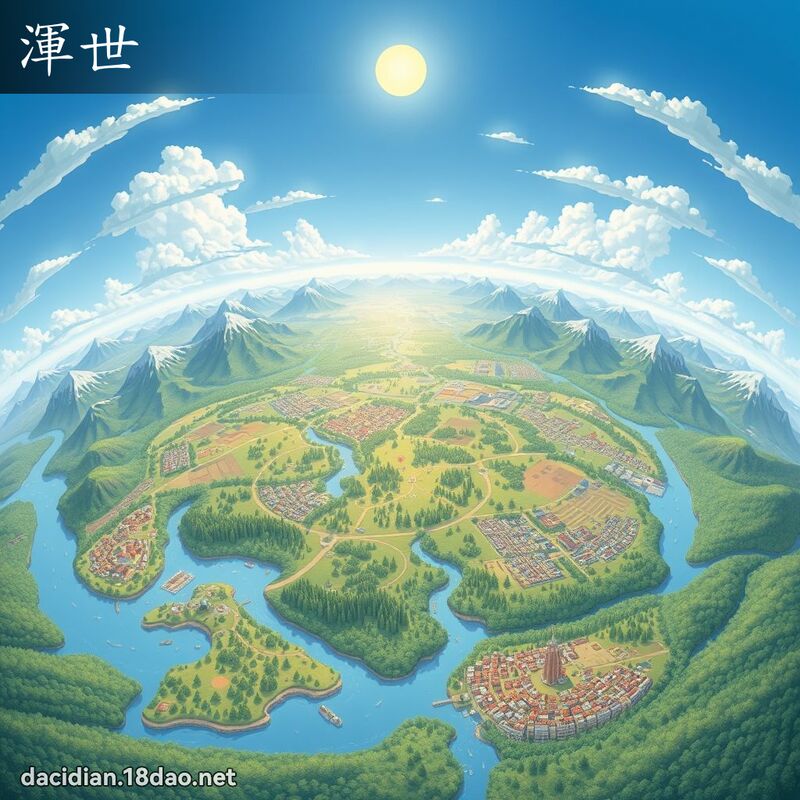 浑世 - 国语大辞典配图