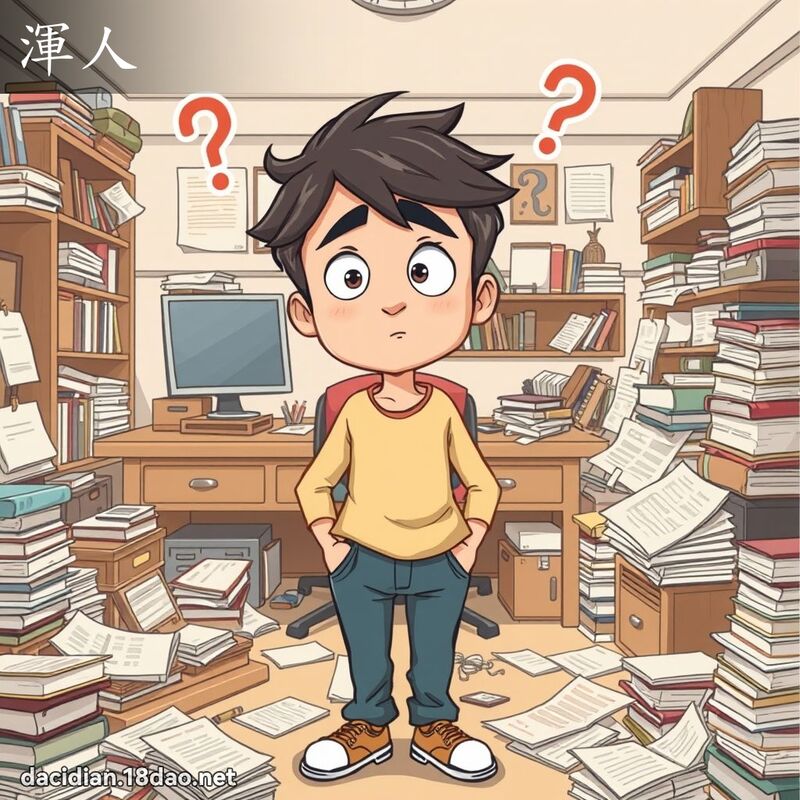 渾人 - 國語大辭典配圖