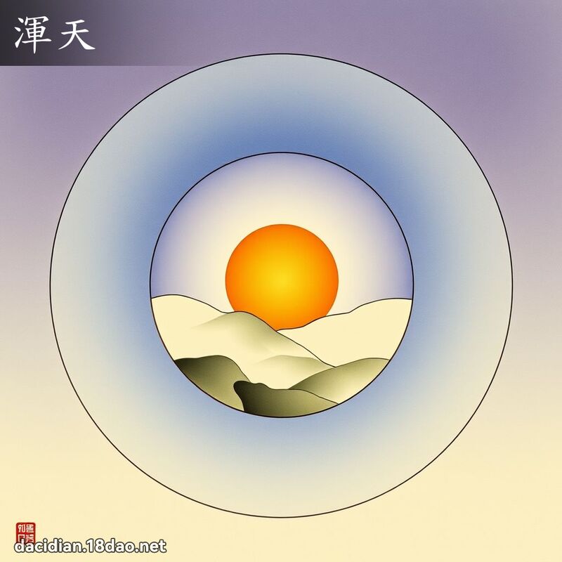 渾天 - 國語大辭典配圖