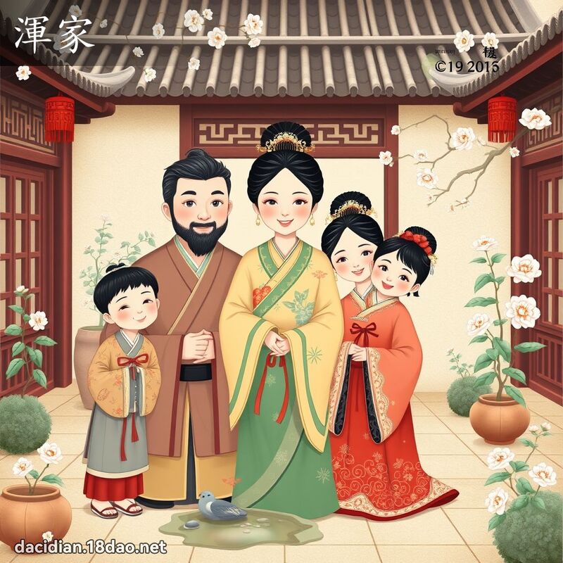 浑家 - 国语大辞典配图
