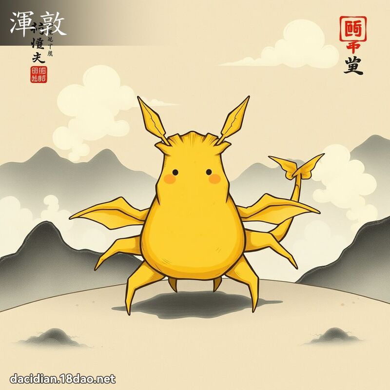 浑敦 - 国语大辞典配图