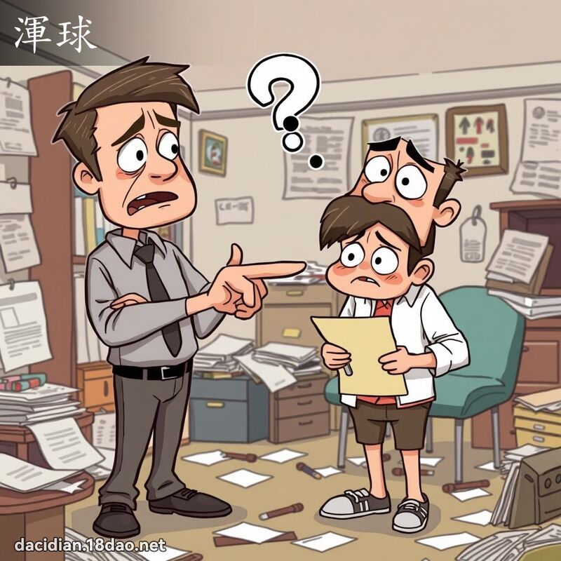 浑球 - 国语大辞典配图
