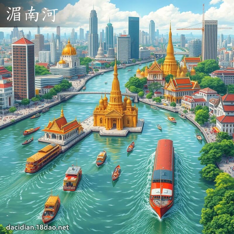 湄南河 - 国语大辞典配图