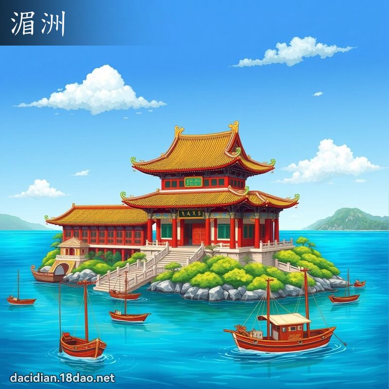 湄洲 - 國語大辭典配圖