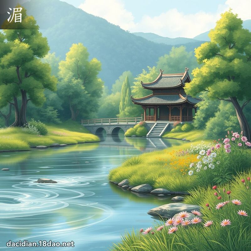 湄 - 国语大辞典配图