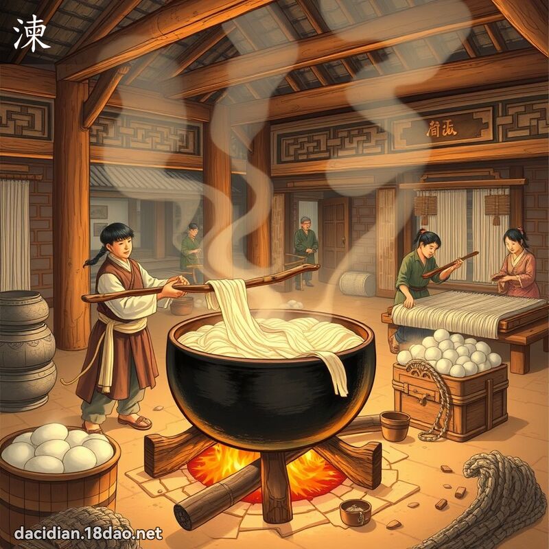 湅 - 國語大辭典配圖