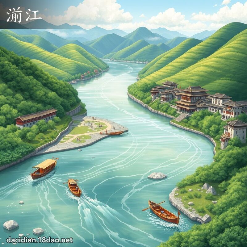 湔江 - 國語大辭典配圖