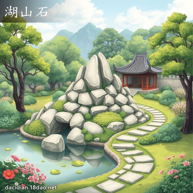 湖山石 - 国语大辞典配图