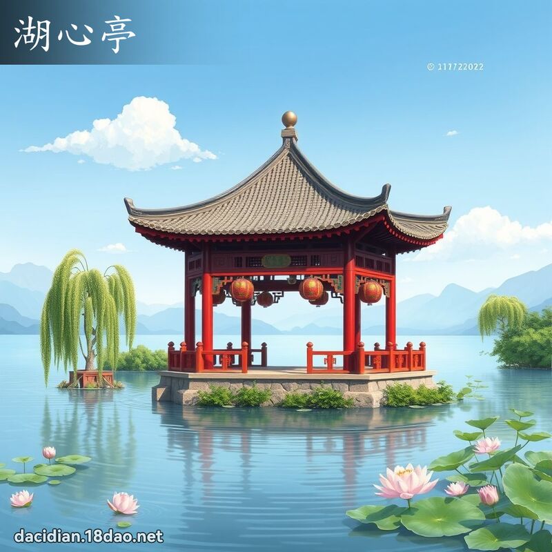 湖心亭 - 国语大辞典配图