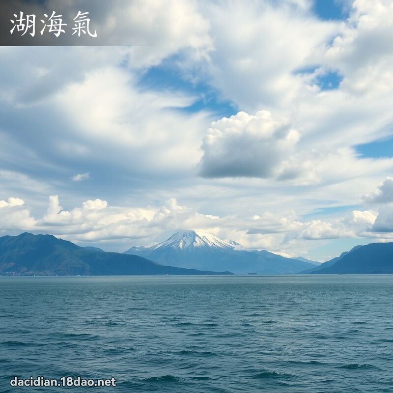 湖海氣 - 國語大辭典配圖