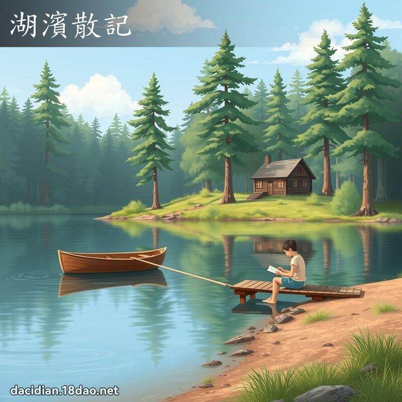 湖濱散記 - 國語大辭典配圖