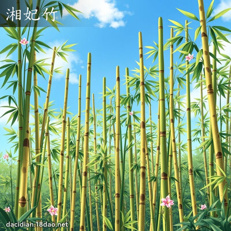 湘妃竹 - 国语大辞典配图