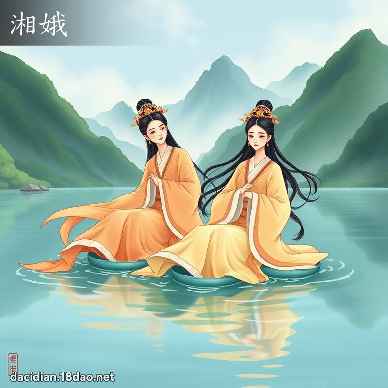 湘娥 - 國語大辭典配圖
