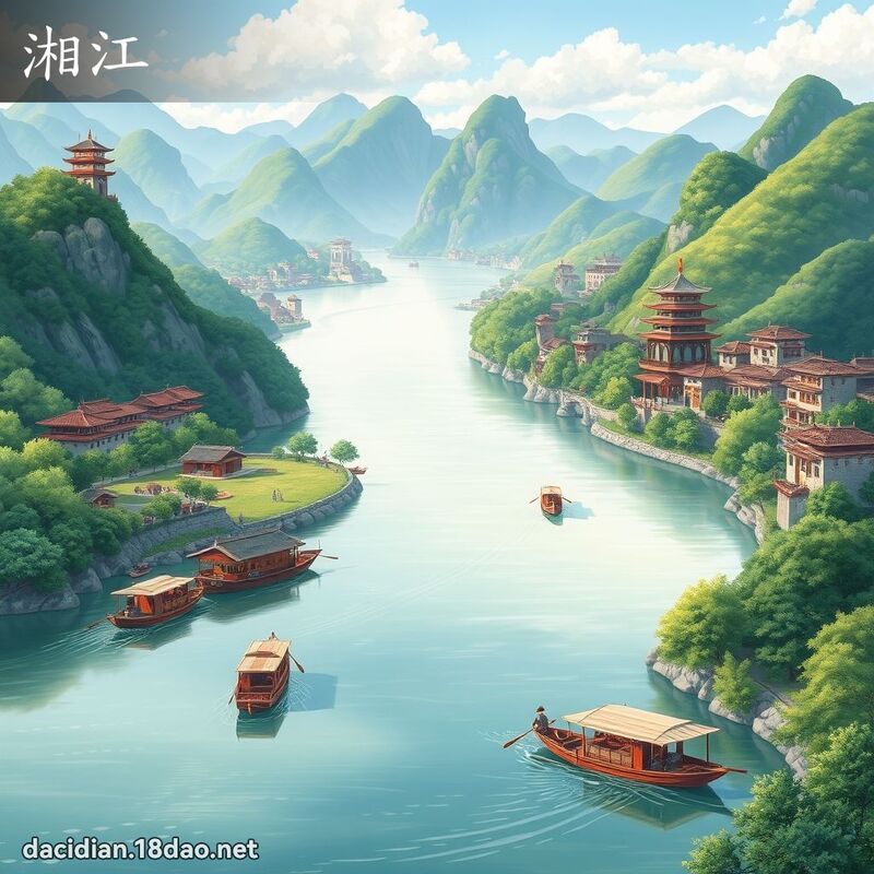 湘江 - 国语大辞典配图