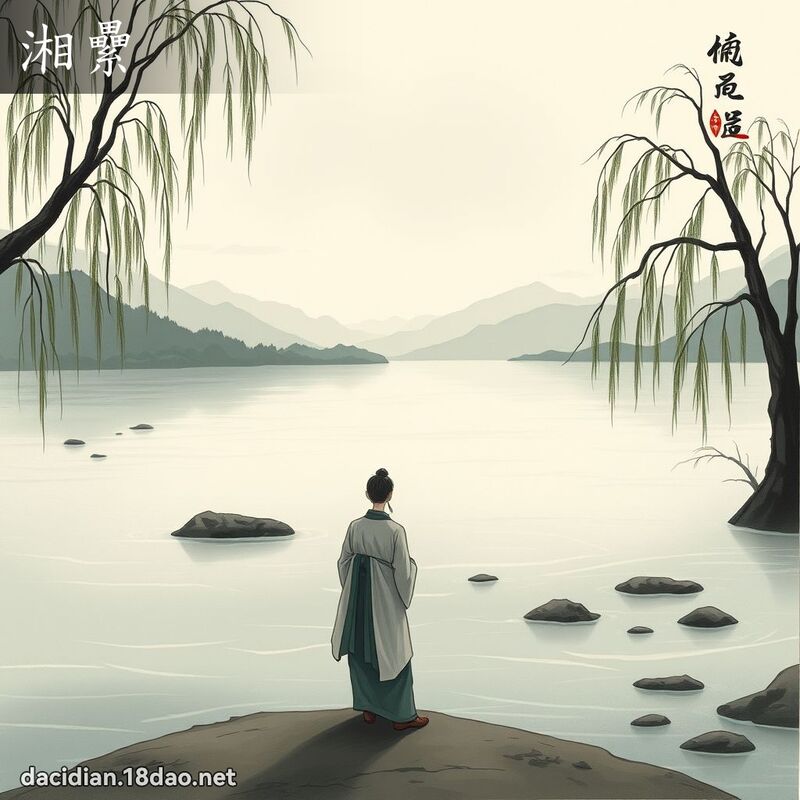 湘纍 - 國語大辭典配圖