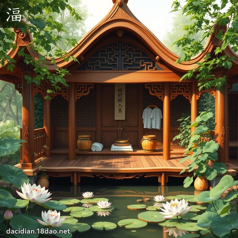 湢 - 國語大辭典配圖