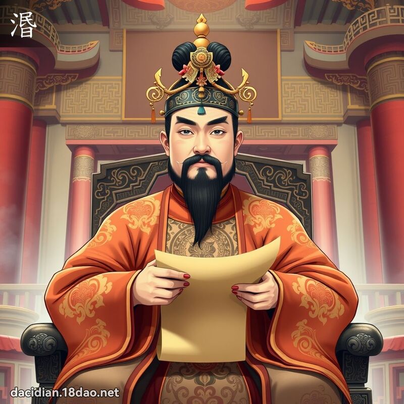 湣 - 國語大辭典配圖