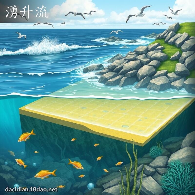 涌升流 - 国语大辞典配图