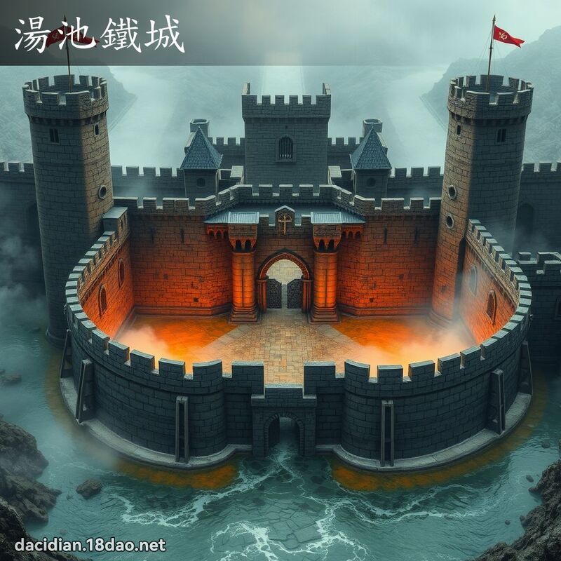 汤池铁城 - 国语大辞典配图