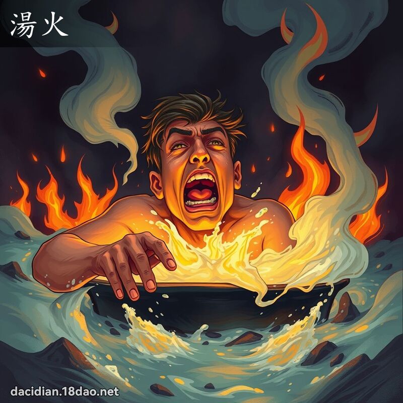 汤火 - 国语大辞典配图
