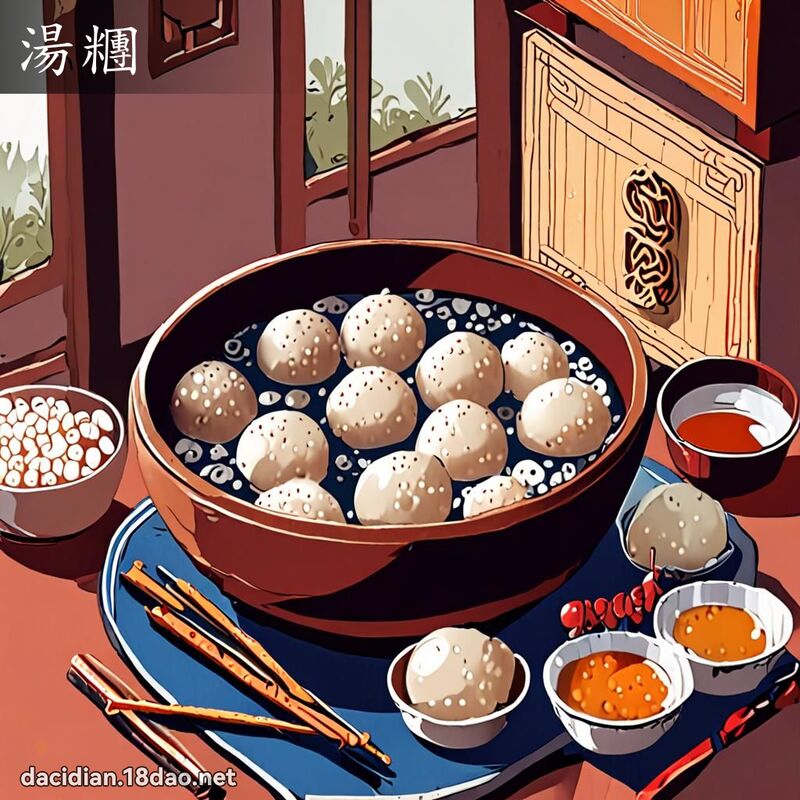 汤糰 - 国语大辞典配图