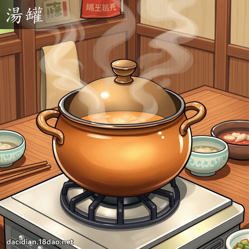 汤罐 - 国语大辞典配图
