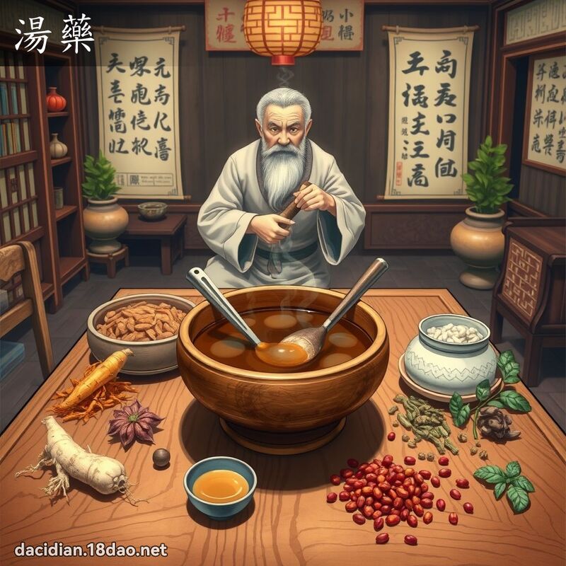 湯藥 - 國語大辭典配圖