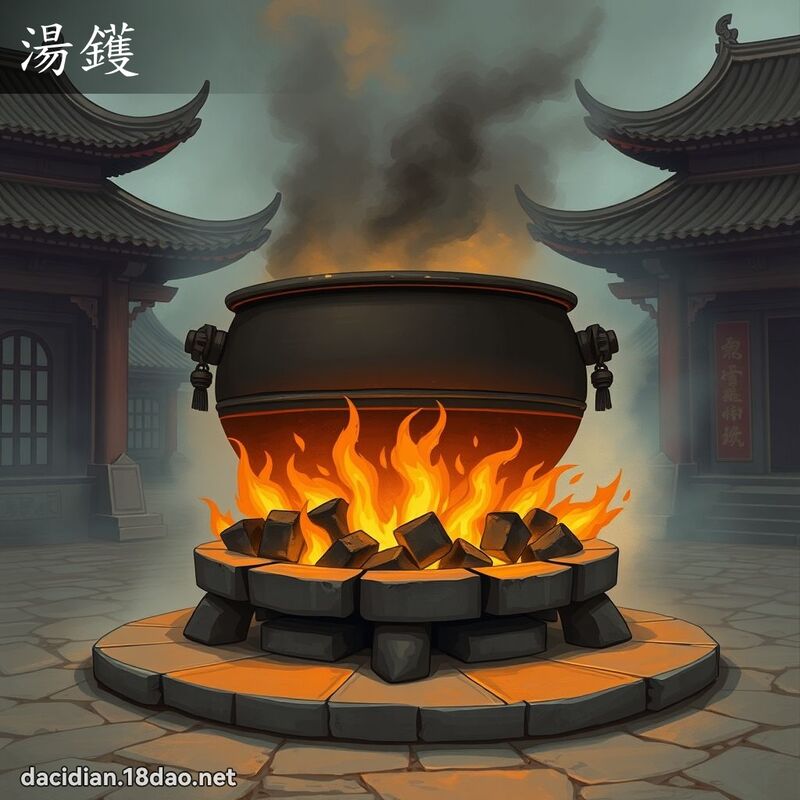 汤鑊 - 国语大辞典配图