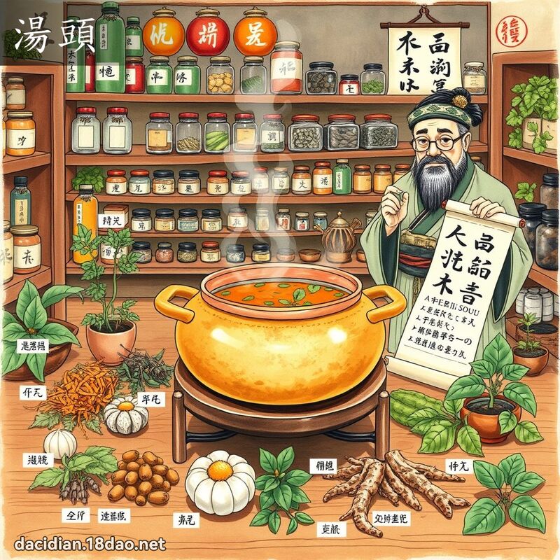 汤头 - 国语大辞典配图