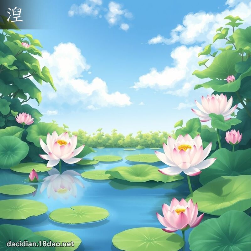 湼 - 国语大辞典配图