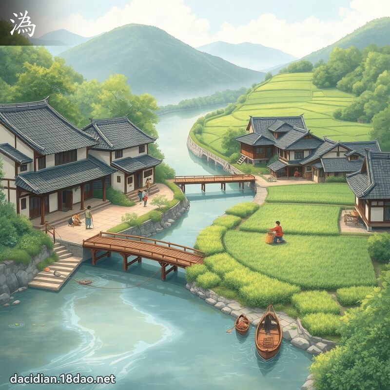 溈 - 國語大辭典配圖
